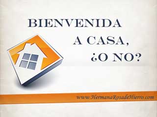 bienvenida a casa