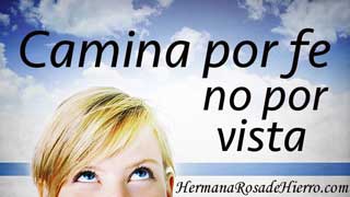 camina por fe