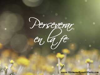 persevere in the faith span