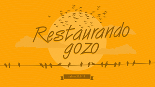 restaurando gozo